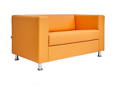 Кожаный офисный диван «Аполло» - вид 1