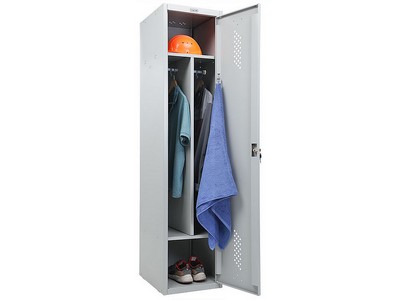 Металлический шкаф для одежды «Практик LS 11-40D»