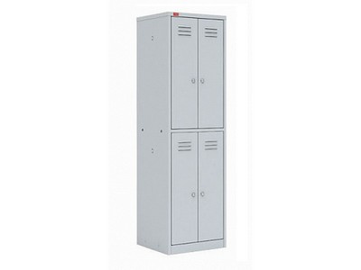 Металлический шкаф для одежды «ШРМ–24» - вид 1